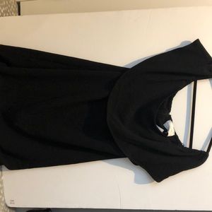 BLACK off the shoulder dress